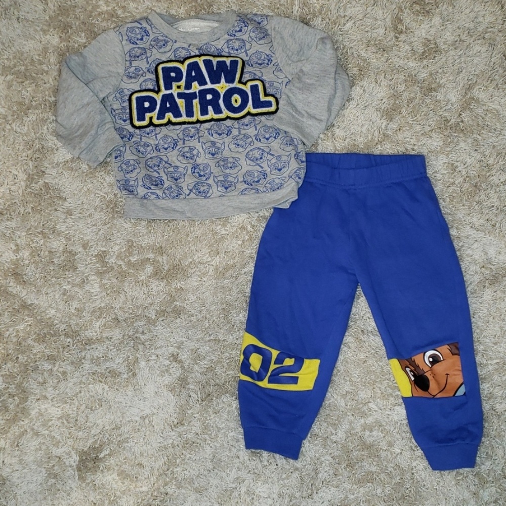 3T Nickelodeon boy paw Patrol sweatsuit